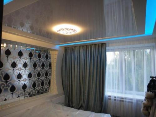 Шторы на потолке. Особенности и преимущества скрытых карнизов