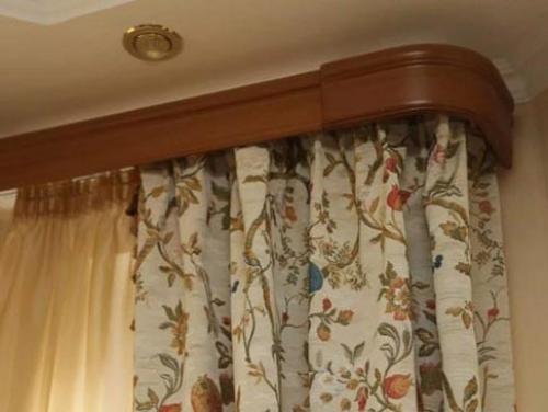 Шторы для карниза потолочного. Выбор потолочного карниза 05 Шторы для карниза потолочного. Выбор потолочного карниза 05