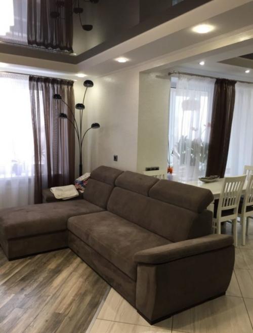 Дизайн комнаты с кухней. Дизайн кухни-гостиной в маленькой квартире 05