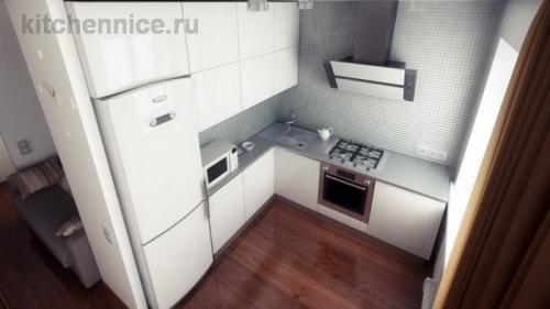 Рабочий треугольник на г образной кухне. Основные принципы эргономики