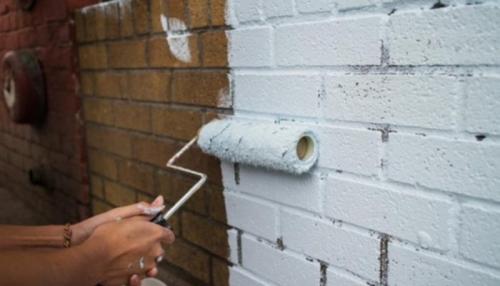 Покраска кирпичной стены в квартире. Выбор краски 06