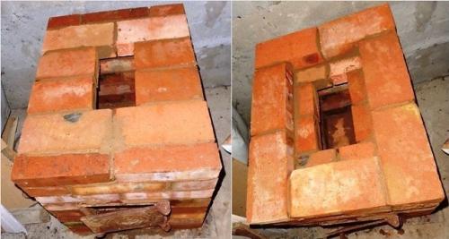 Подовая печь из кирпича. Как сложить самую простую печь из кирпича?