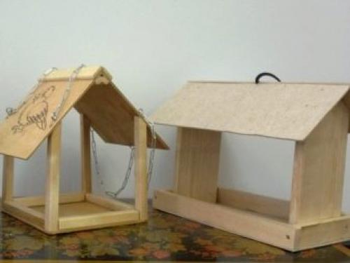 Кормушки для птиц необычные. 4 опорных столба. 19 Кормушки для птиц необычные. 4 опорных столба. 19