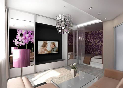 Гостиная-спальня 15 кв м. Небольшая гостиная-спальня в 15-17 кв м — практичность, комфорт и стиль