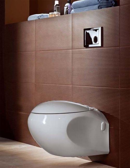 Инсталляция в интерьере. Унитаз с инсталляцией в интерьере