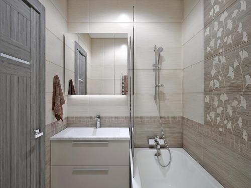 Оцените дизайн квартиры в спокойной цветовой гамме 05