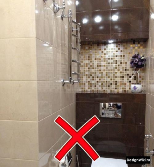 Ремонт туалета в двухкомнатной квартире панельного дома. Объединение ванной со всеми вытекающими последствиями 03