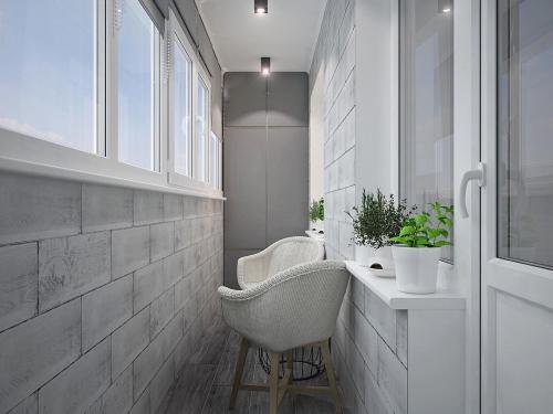 Оцените дизайн квартиры в спокойной цветовой гамме 07