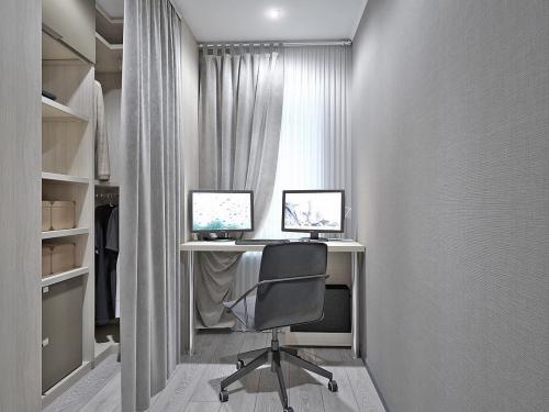 Оцените дизайн квартиры в спокойной цветовой гамме 03