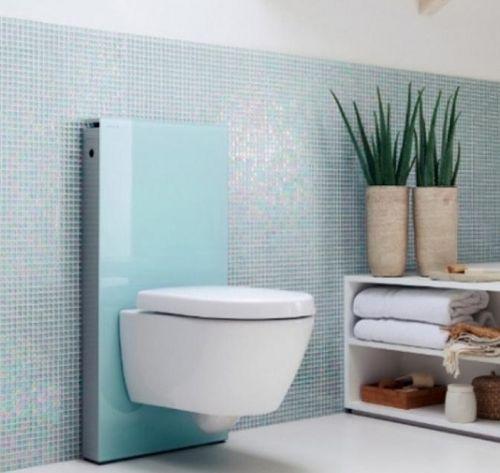 Инсталляция в интерьере. Унитаз с инсталляцией в интерьере