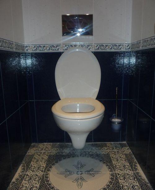 Инсталляция в интерьере. Унитаз с инсталляцией в интерьере