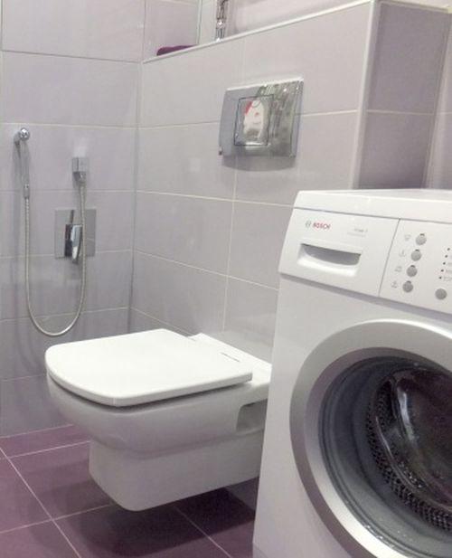 Инсталляция в интерьере. Унитаз с инсталляцией в интерьере