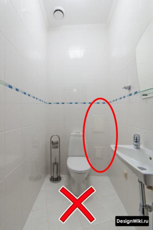 Туалет с инсталляцией дизайн. Выбираем мебель и сантехнику для туалета 17 Туалет с инсталляцией дизайн. Выбираем мебель и сантехнику для туалета 17