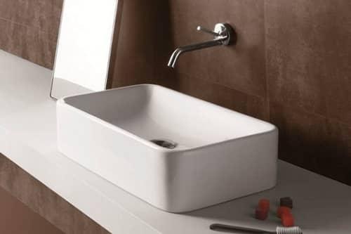 Материал для раковины в ванной. Форма и тип установки