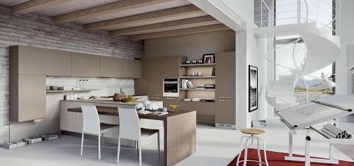 Сочетание бежевого и коричневого с другими цветами в интерьере. Коричневый цвет в дизайне интерьера 08