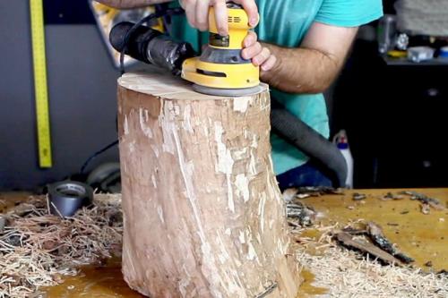 Как сделать из пня стол. Журнальный стол из пня своими руками 06 Как сделать из пня стол. Журнальный стол из пня своими руками 06