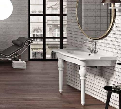 Материал для раковины в ванной. Форма и тип установки