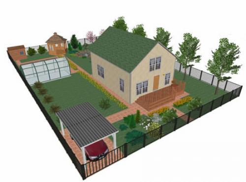 Программа для создания ландшафтного дизайна. CD-диски по ландшафтному дизайну 07