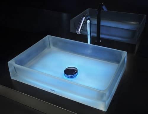 Материал для раковины в ванной. Форма и тип установки