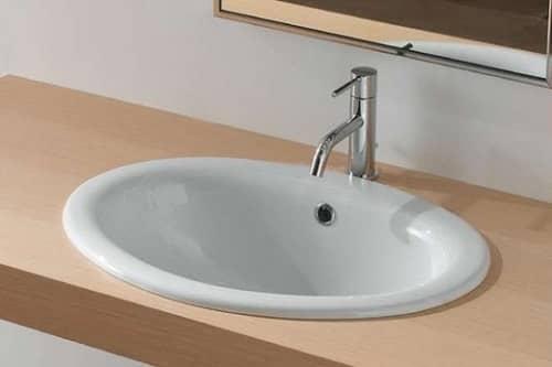 Материал для раковины в ванной. Форма и тип установки