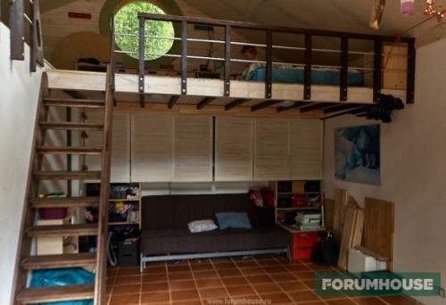 Мини-дом для временного проживания. Функциональный мини-дом площадью 32 кв. м для многодетной семьи