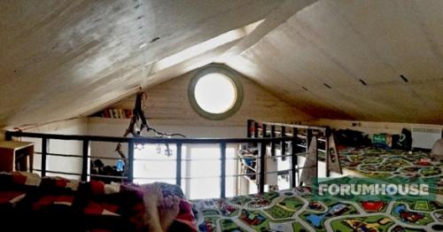 Мини-дом для временного проживания. Функциональный мини-дом площадью 32 кв. м для многодетной семьи