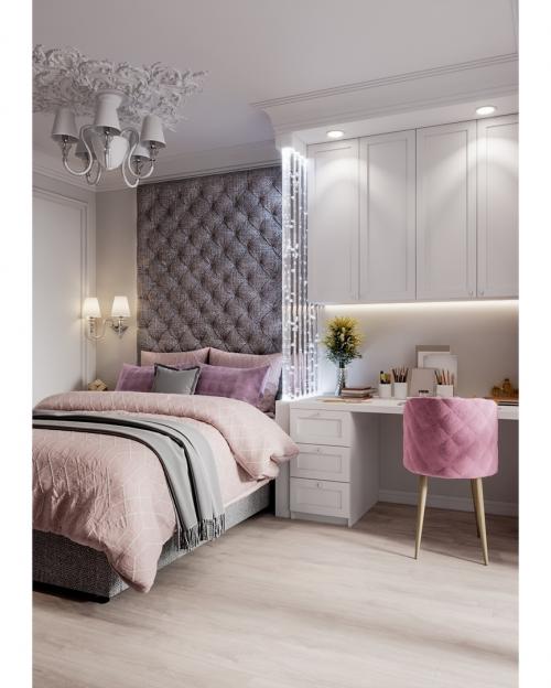 Оцените дизайн детской комнаты для девочки. Что Вам понравилось? 02