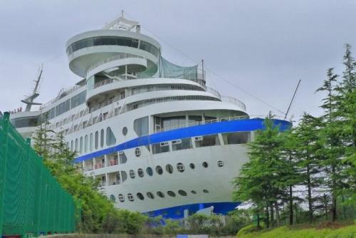 Отель в виде корабля. Корабль-отель Sun Cruise в Южной Корее… (8 фото)