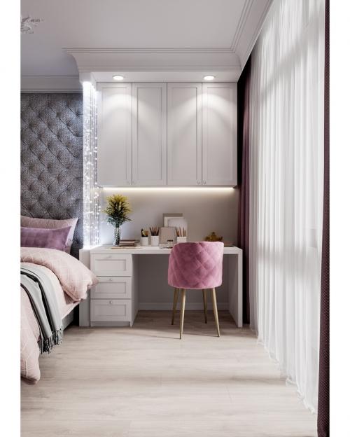 Оцените дизайн детской комнаты для девочки. Что Вам понравилось? 06