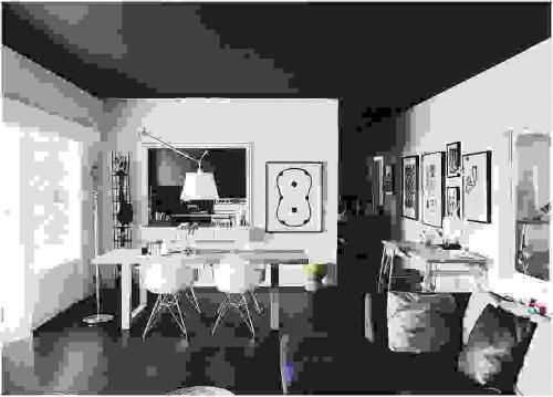 Темный потолок в интерьере. Темные потолки в интерьере 25 Темный потолок в интерьере. Темные потолки в интерьере 25