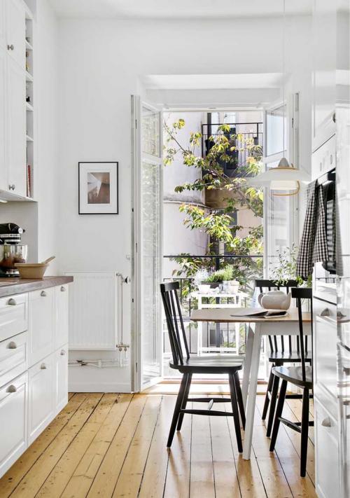 Двухрядная планировка кухни 11 кв. м 02