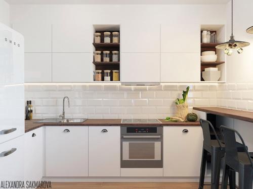 Однокомнатная квартира с зонированием 05