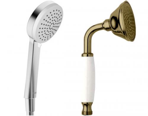 Душевая лейка с регулятором расхода воды. №1. Материал исполнения душевой лейки