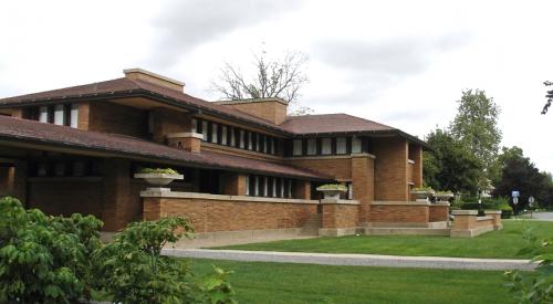 Стиль прерий в архитектуре. Школа прерий 02 Стиль прерий в архитектуре. Школа прерий 02