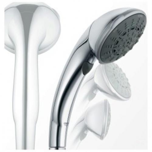 Душевая лейка с регулятором расхода воды. №1. Материал исполнения душевой лейки 06