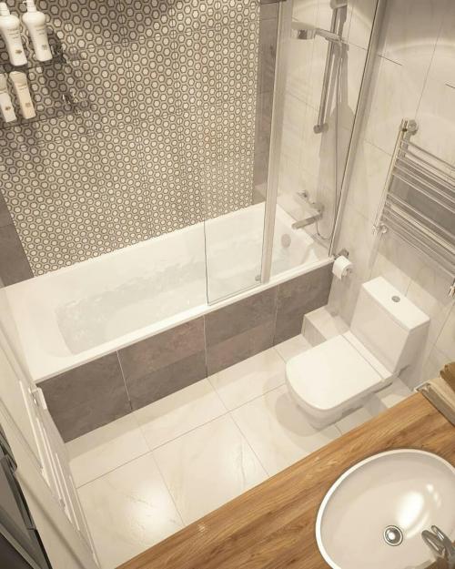 Оцените дизайн ванной комнаты в сером цвете. Ответы пишите в комментариях 03