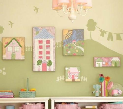 Оформление выставки детских рисунков. Домашняя экспозиция современного искусства или 15 замечательных идей размещения детских рисунков