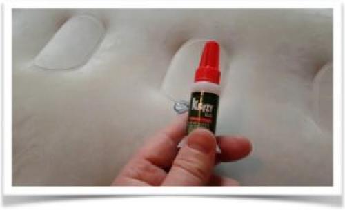 Заклеить надувной матрас intex. Клеим надувной матрас разными способами