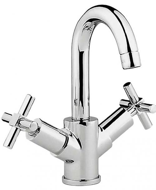 Как подобрать смеситель для раковины по размеру. На фото: однорычажный смеситель с регулировкой высоты 331260562 от фабрики KLUDI. 05