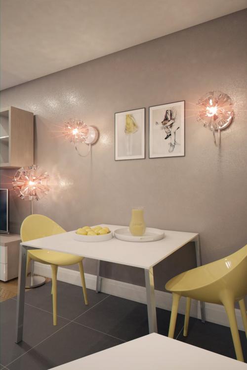 Квартира 28 кв м планировка. Интерьер маленькой квартиры-студии 28 кв. м. 05