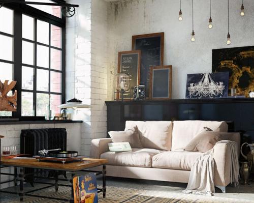 Кирпич в интерьере гостиной. Выбор расцветки для интерьера с кирпичными стенами