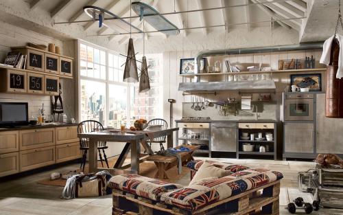 Дизайн проект квартиры в стиле лофт. Что такое стиль лофт