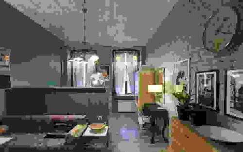 Покрашенный кирпич в интерьере. Какие есть виды? 03