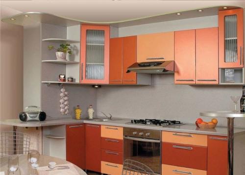 Из какого материала лучше выбрать кухню. Основные требования к кухонному фасаду