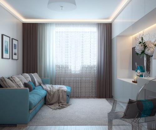 Светлые гостиные. Выбираем лучшую:1,2,3 или 4? 03