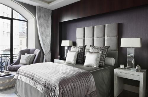 Спальня в серо зеленых тонах. Серая спальня – шикарные идеи дизайна и лучшие варианты украшения (100 фото)
