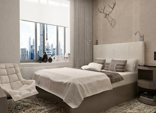 Интересный дизайн квартиры с кухней — студией 01