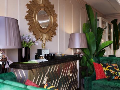 Оцените дизайн — проект гостиной в загородном доме под Симферополем. Площадь — 50 кв. м 03