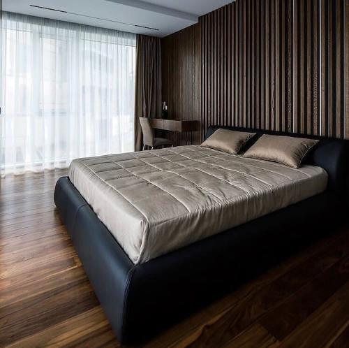 Стильный и строгий дизайн квартиры. 07