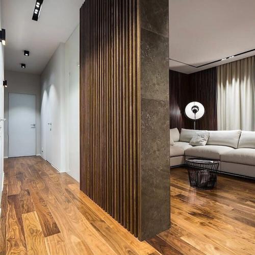 Стильный и строгий дизайн квартиры. 05